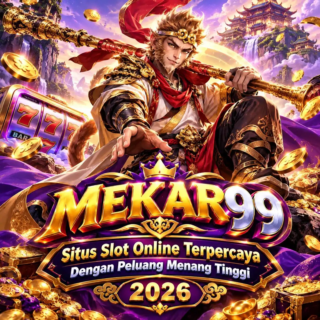 MEKAR99 > Situs Slot Online Terpercaya Dengan Peluang Menang Tinggi 2026